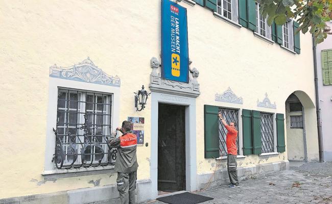 Zivilschutz hilft Museen