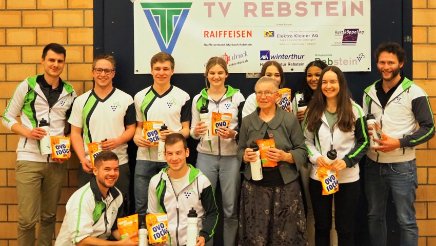 Die neuen Leiterinnen und Leiter des TV Rebstein. Die neuen Leiterinnen und Leiter des TV Rebstein.