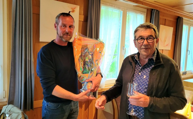 Ratsmitglied Pascal Zani wurde verabschiedet
