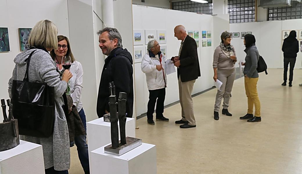 Begegnungen und Gedankenaustausch mit anderen Kunstfreunden.