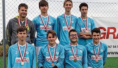 SM-Bronze für  Widnaus U16-Faustballer