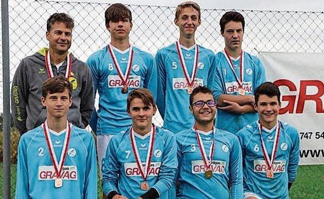 SM-Bronze für  Widnaus U16-Faustballer