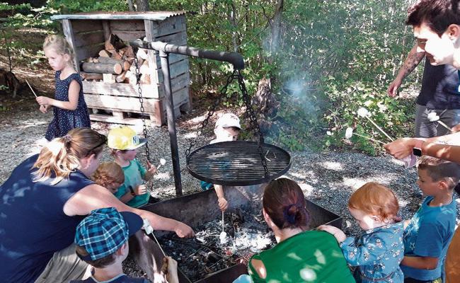 Familien-Spass am Sinnespfad 