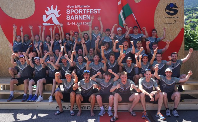 KTV Altstätten am Sportfest Sarnen mit 88 Starts in der 1. Stärkeklasse