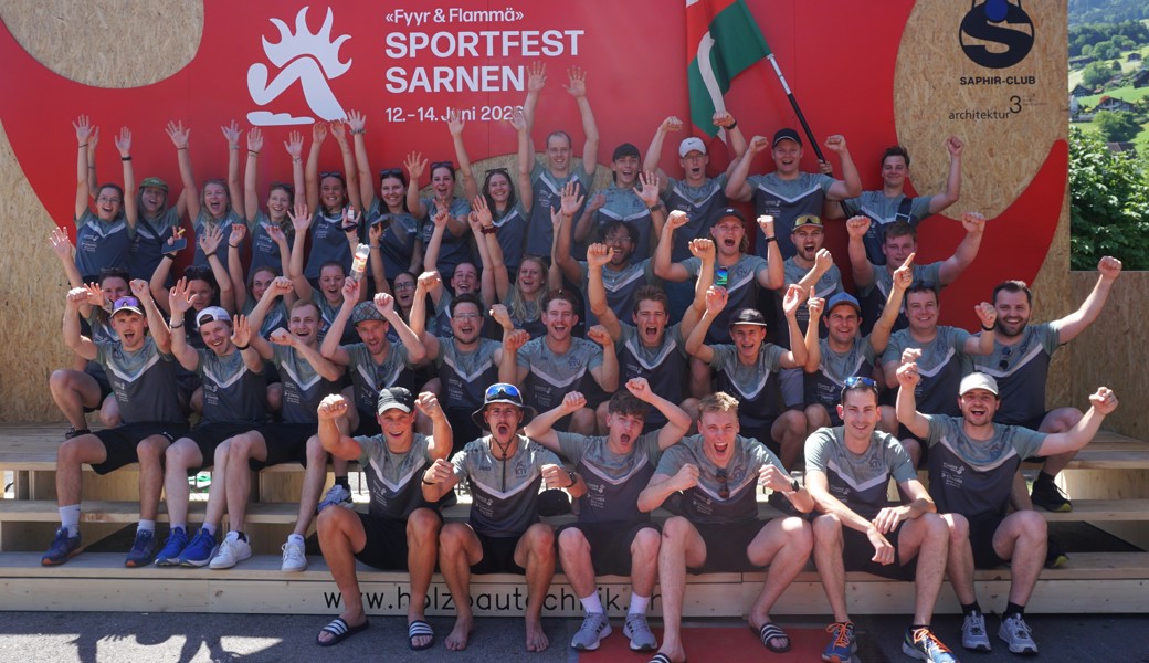 KTV Altstätten am Sportfest Sarnen mit 88 Starts in der 1. Stärkeklasse