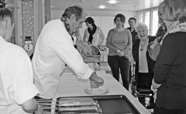 Riesenerfolg beim erstmaligen  Raclette-Plausch