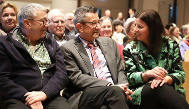 An der Abschiedsfeier: Warum Altstättens Stadtpräsident Reto Friedauer mit einem Druiden verglich