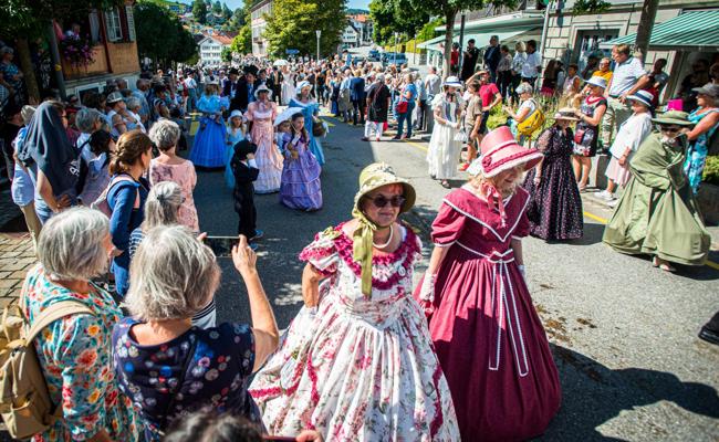 Biedermeierfest in Heiden: Zeigt her eure Kleider