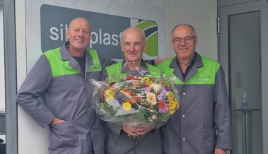 Abschied nach 35 Berufsjahren: Die Silcoplast AG verabschiedete Markus Reuteler