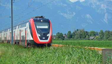 Bahnstrecke zwischen Sargans und Buchs am Wochenende gesperrt