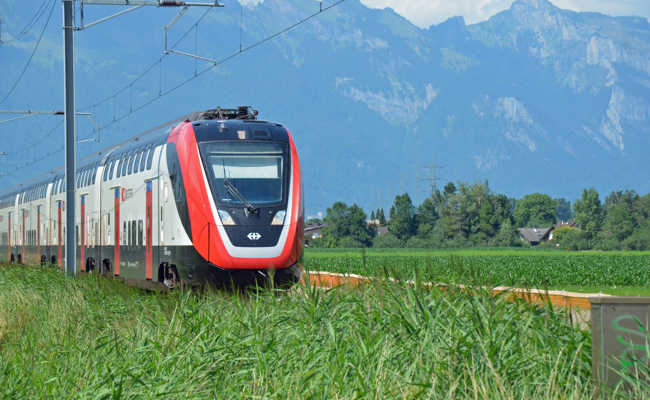 Bahnstrecke zwischen Sargans und Buchs am Wochenende gesperrt