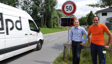 Der lächelnde Radar zählt auch