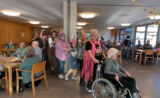 Närrisches Treiben im Huus Feldhof