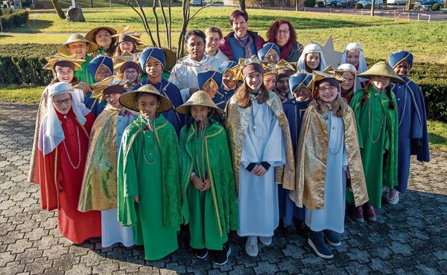 Sternsinger danken für die grosszügige Unterstützung