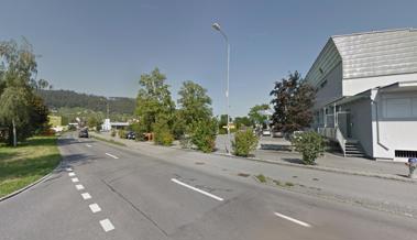 Bauarbeiten an der Balgacher Rietstrasse