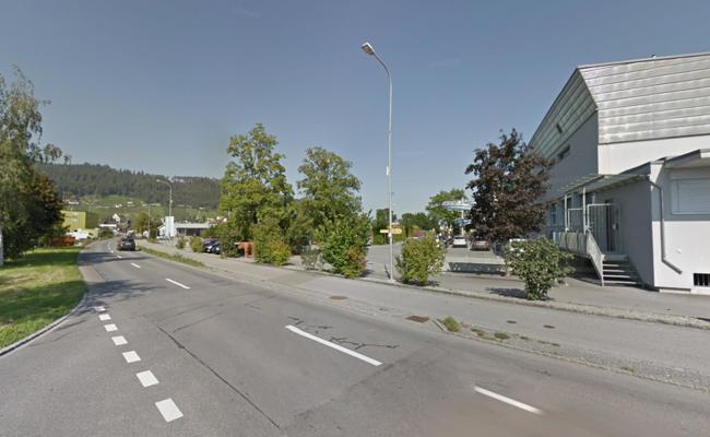 Bauarbeiten an der Balgacher Rietstrasse