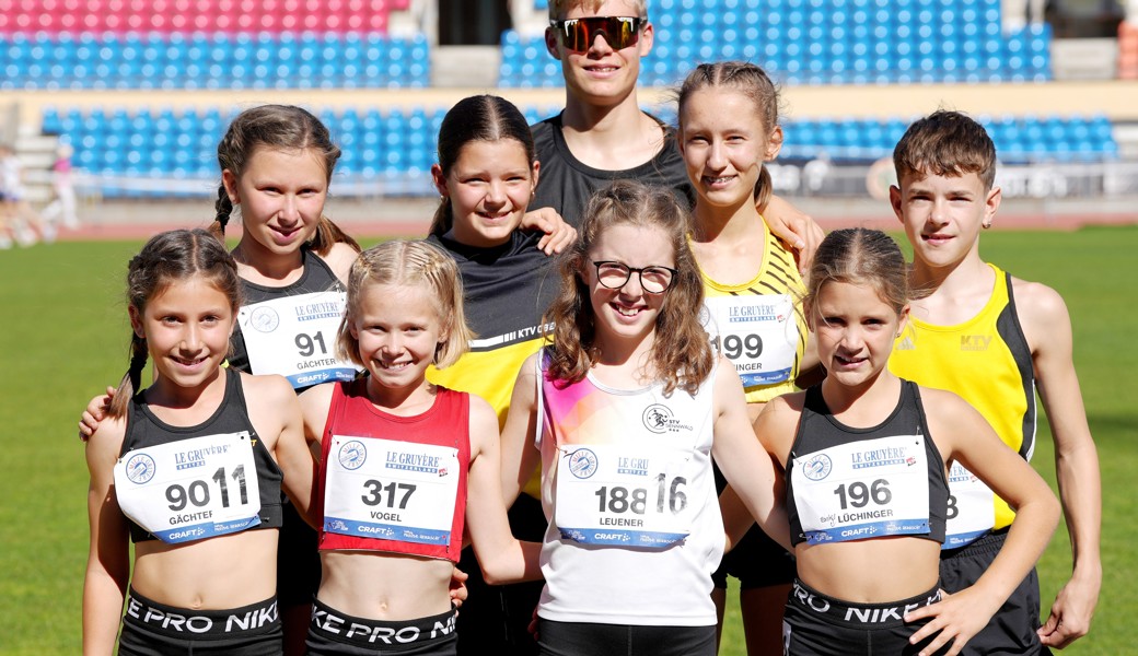 Oberrieter Läuferinnen und Läufer mit Highlights beim Mille Gruyère