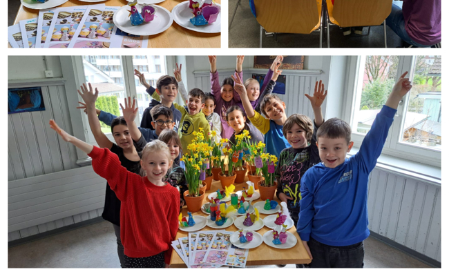 Bastelmorgen zum Thema Frühling und Ostern