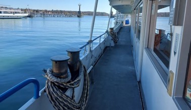 Schifffahrt auf dem Bodensee startet in die Saison – zu niedriger Wasserstand nur in Rheineck