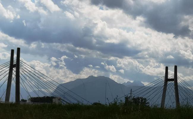 Malerischer Wetterumschwung