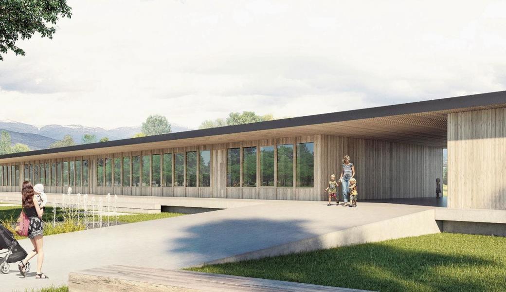 Die drei bestehenden Kindergarteneinheiten sollen im Neubau zusammengezogen werden. 