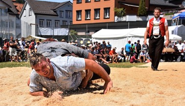 Die Bilder vom Appenzeller Kantonalschwingfest in Oberegg