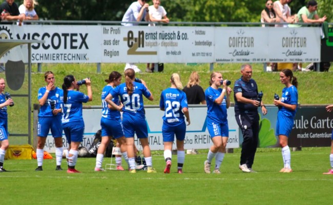 Widnauer Frauen beenden die Saison auf dem dritten Platz