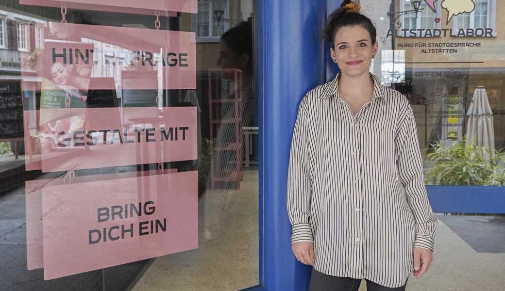 Astrid Dörig freut sich auf Besuch. 