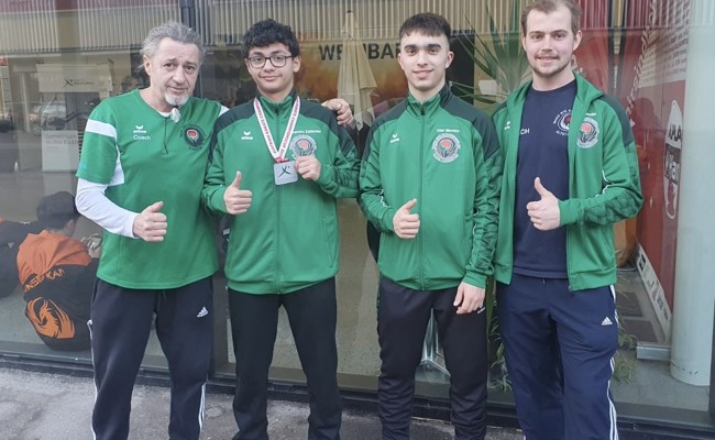 Alessandro Zablonier gewinnt in Hard die Silbermedaille