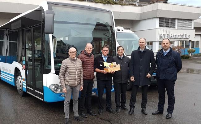 Langjähriger Buschauffeur auf letzter Fahrt begleitet