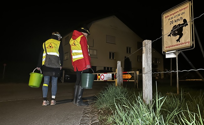 Sie setzten sich trotz Hass und Drohungen für Amphibien ein