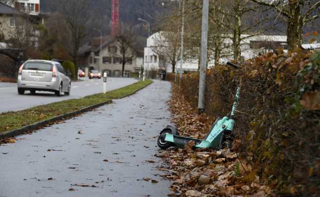 Das «Tier» am Strassenrand: Wird die Region bald zum neuen E-Scooter Hotspot?