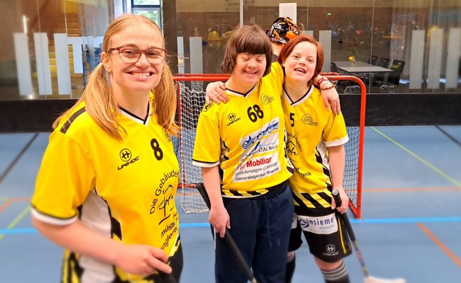 Insieme-Team der Gators an den National Winter Games