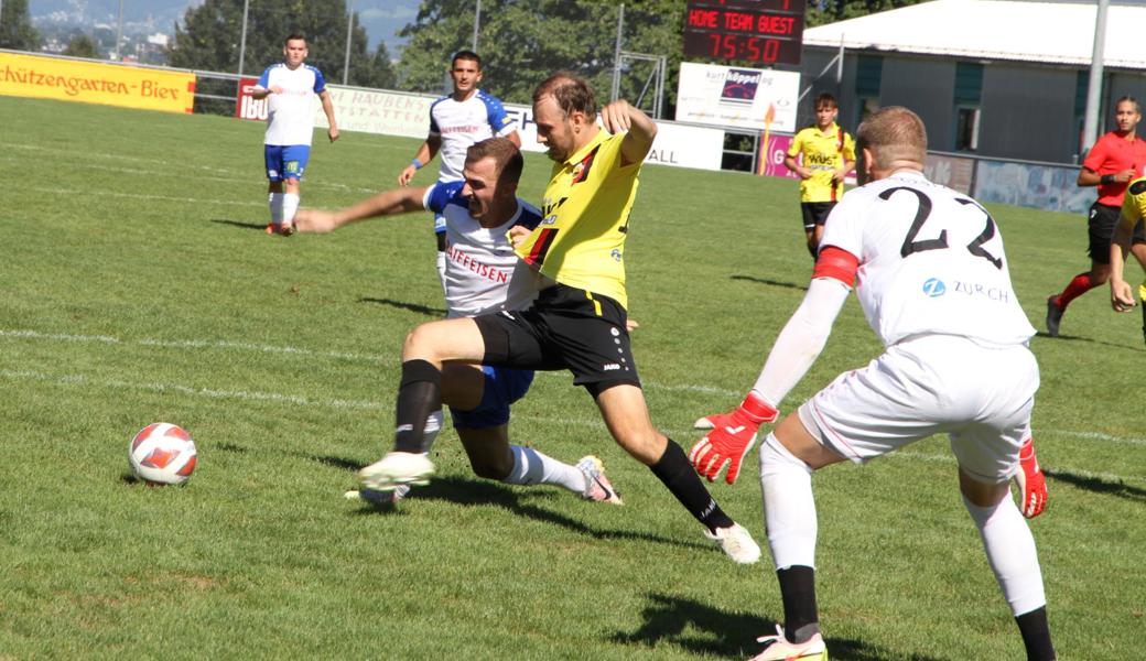 Altstättens Defensive liess nur wenig zu. 