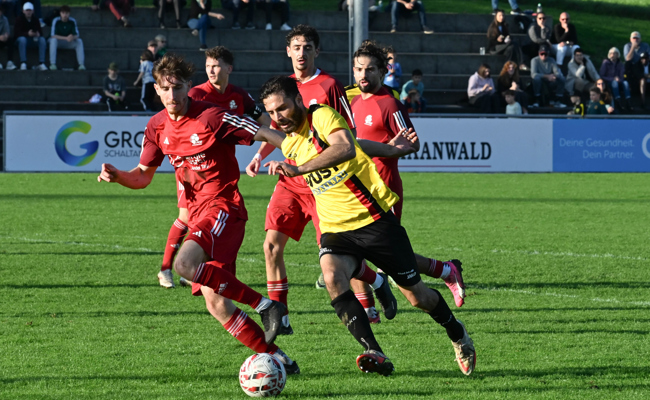 Jeder Mannschaft gehörte auf der Gesa eine Halbzeit