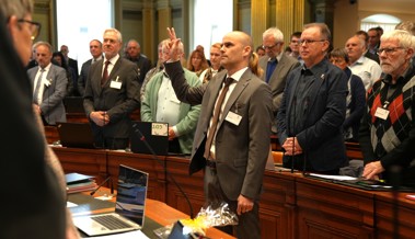 David Hutter aus Balgach setzt sich in St.Galler Kollegiumswahl deutlich durch und wurde vereidigt