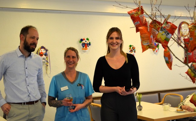 Dienstjubiläum im Altersheim Geserhus