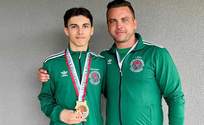 Karateka Elija Sieber schafft die Aufnahme in das SKF-Nationalkader