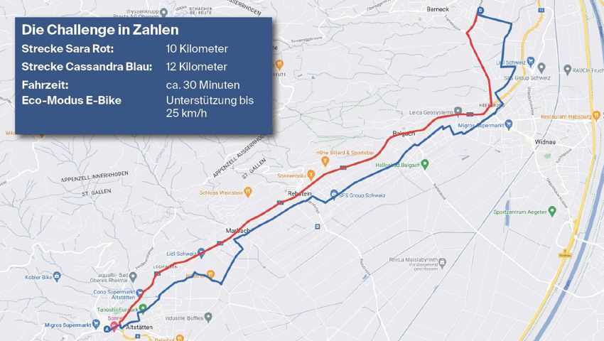 Wer tritt schneller in die Pedale? Onlineredaktorinnen fahren um die Wette ins Büro Wer tritt schneller in die Pedale? Onlineredaktorinnen fahren um die Wette ins Büro