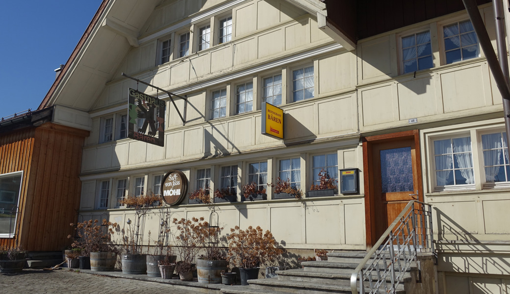 Restaurant Bären geschlossen, soll aber wieder geöffnet werden