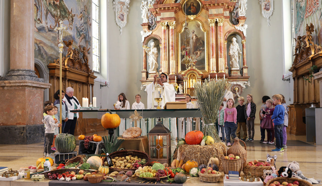 Familiengottesdienst mit Erntesegnung 