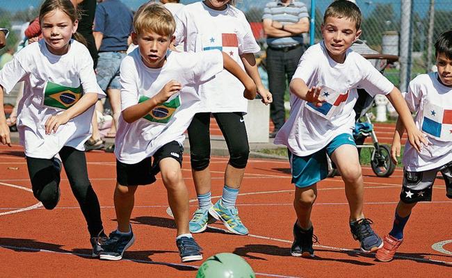 Fussball-Fieber an der Schule