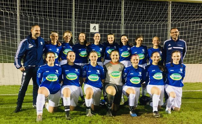 Die Mädchen des FFC Widnau stehen im OFV-Cupfinal