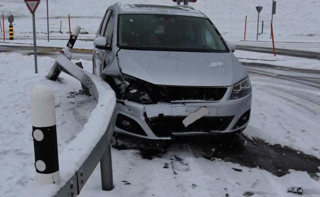 Unfälle im Schneetreiben