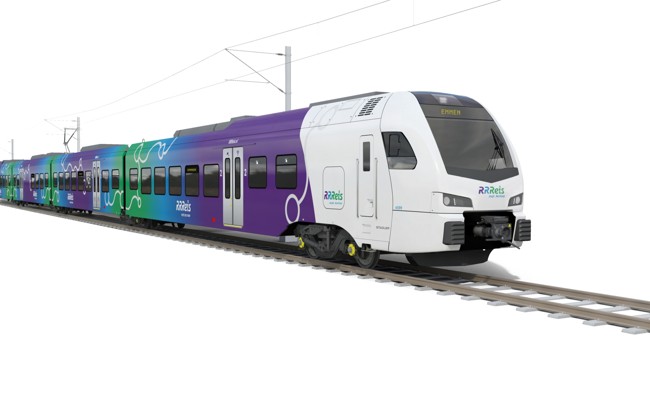 Schön bunt: Arriva Nederland bestellt fünf Flirt-Züge von Stadler