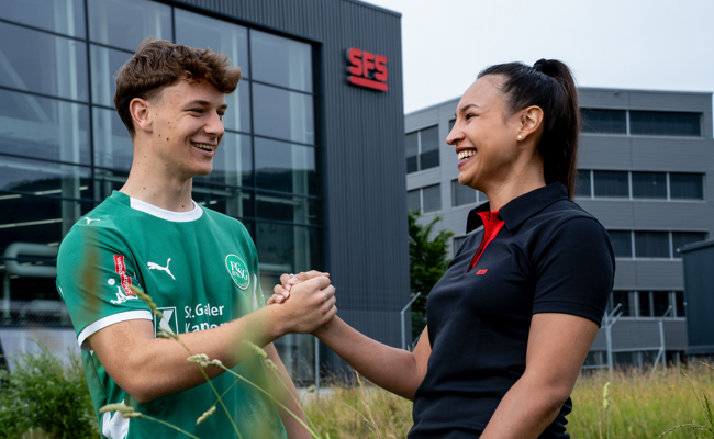 SFS wird Platin-Sponsorin des FC St.Gallen 1879