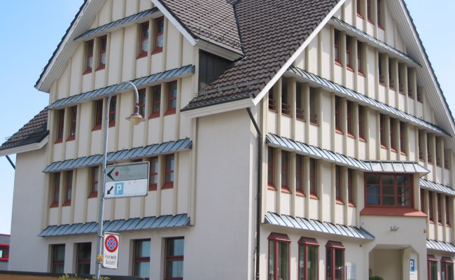 Diese Bank führte ein kurzes Leben - heute ist das Gebäude ungenutzt