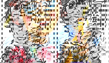 För a Taufi ir Kircha an schöna Bluamakranz, / bruucht d’Präsidentin zum Schluss an Sprutz Glanz, / am andera Tag: bruni Bluema, sie kas nöd verstoh, / bi Gott, sie hett Uukruutvertilger gnoah. För a Taufi ir Kircha an schöna Bluamakranz, / bruucht d’Präsidentin zum Schluss an Sprutz Glanz, / am andera Tag: bruni Bluema, sie kas nöd verstoh, / bi Gott, sie hett Uukruutvertilger gnoah.