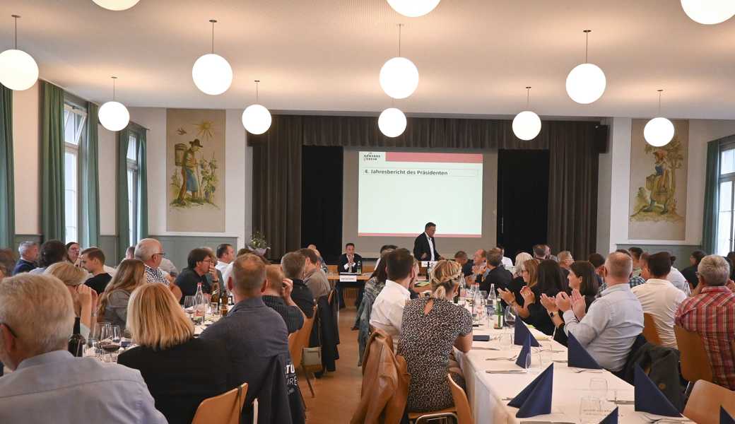 Die Anlässe des Gewerbevereins sind stets gut besucht. 