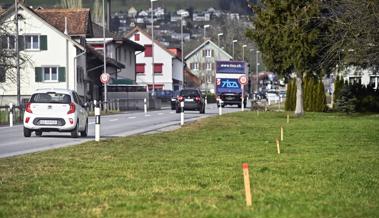 Kein Radweg – eine Stromleitung